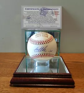 Signierter Gerrit Cole Rawlings Baseball für 20 aufeinanderfolgende Siege # 1 von 45 mit Echtheitszertifikat - Bild 1 von 7