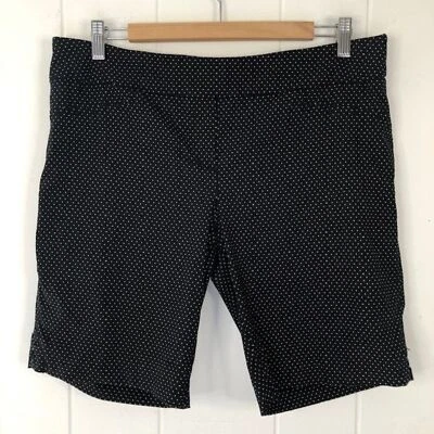 Dalia Womens Polka Dot Walking Shorts Size 10 - Image 1 of 4