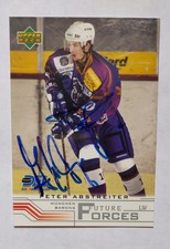 2001-02 Upper Deck Germany Future Forces #262 In Person Auto Peter Abstreiter