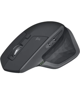 Logitech MX Master 2S Wireless Mouse with Flow Cross-Computer Contr PC Mac, Grey - Image 1 of 4