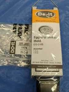1174 NEU DO-IT EIER SINKER FORM EG-2-68 - Bild 1 von 2