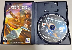 Tested, Works Complete! Star Wars: Jedi Starfighter For Sony PlayStation 2, 2002 - Picture 1 of 10