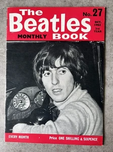 ORIGINAL THE BEATLES MONTHLY BOOK #27 OCTOBER 1965 VG+ CONDITION - Imagen 1 de 4