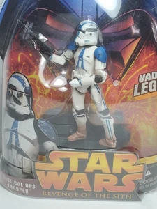 STAR WARS REVENGE OF THE SITH TACTICAL OPS TROOPER VADERS LEGION #65 FIGURE b14 - Picture 1 of 3