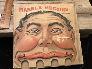 1616🌟Tablero de Juego de Mármol Antiguo Años 1890 DE COLECCIÓN Solo Exhibición - Sin Caja - Imagen 1 de 8
