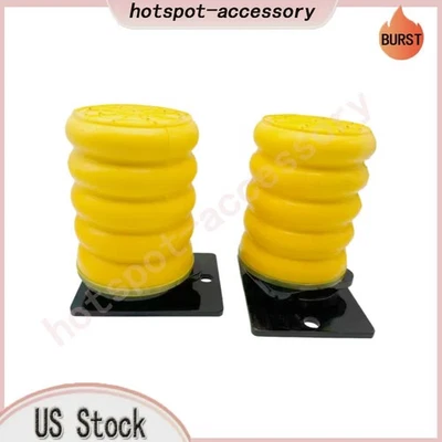 2X Rear Air Helper Springs Kit 4WD Fits 2014-21 Dodge RAM 2500 3500 US Stock Foto 1 de 4