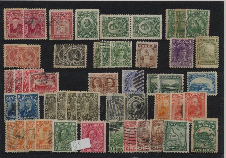 Terranova - lote sin clasificar de sellos antiguos, bonito conjunto, Q8 Foto 1 de 1