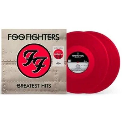 Foo Fighters- Greatest Hits-Now out of print- Colour Vinyl-USA Import Sealed-RED - Image 1 of 2