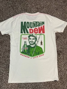 GOOGAN SQUAD X MOUNTAIN DEW BASS FISHING ' Limited Edition T-SHIRT Size Small - Picture 1 of 10