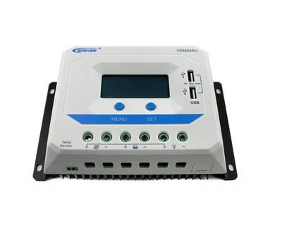 EPEVER PWM Laderegler 45A 12V/24V, Solar Charge Controller, LCD Dispaly, USB - Bild 1 von 3
