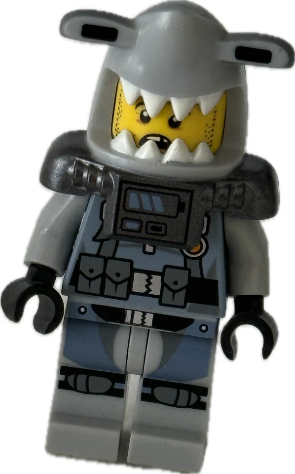 LEGO LEGO😊collectors Lego MINIFIGURE Ninjago Shark Army Hammer Head - Image 1 of 1