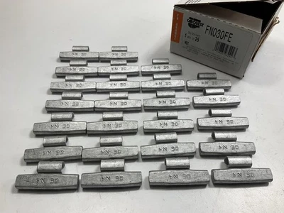 Carquest (Perfect) FN030FE Coated Steel Wheel Weight 30 Gram (1.06 Oz) - 25 Pcs - Image 1 of 3