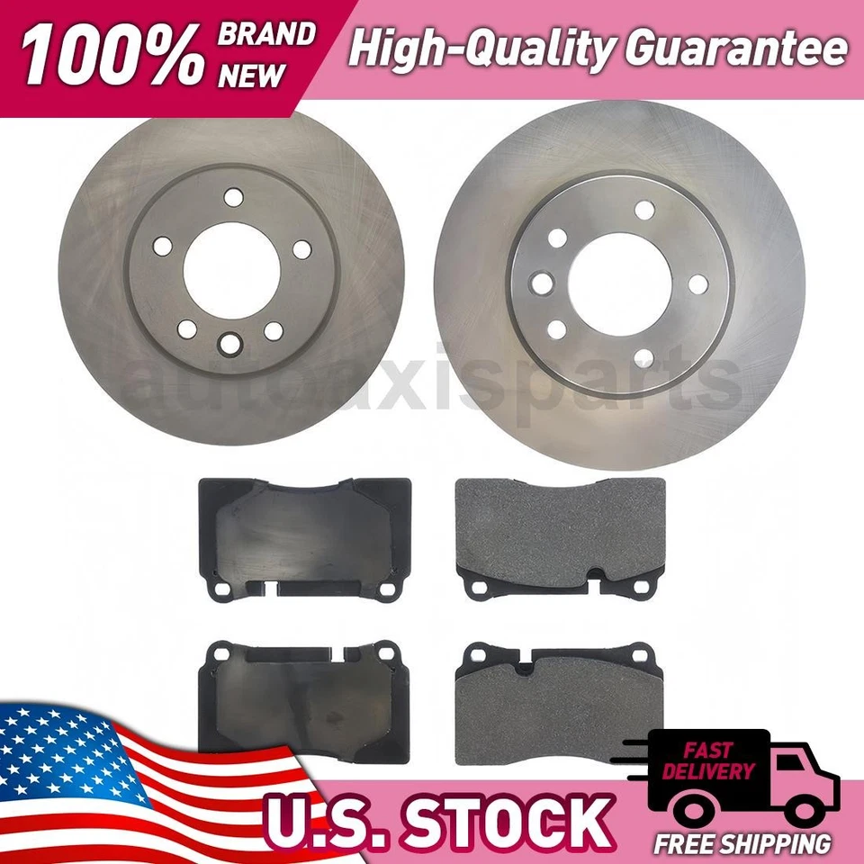 Kit de atualização de freio a disco peças centrais dianteiras para 2006-2018 Volkswagen Touareg - Imagem 1 de 1