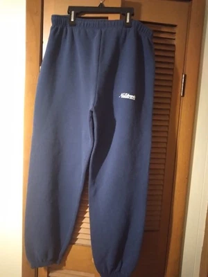 PANTALONES DEPORTIVOS DE COLECCIÓN FRUIT OF THE LOOM MEJOR TALLA GRANDE AZUL MARINO CORDÓN AG EDWARDS Foto 1 de 4