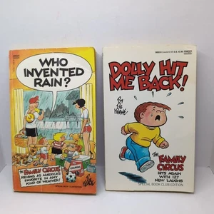 Vintage Set Of Two Family Circus Special Book Club Edition Comic Books - Photo 1/1