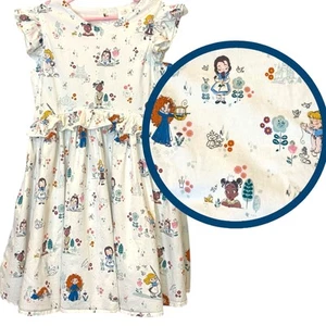 Disney Animators Collection Young Princess Dress Girls 9/10 Family Photo Girly - Picture 1 of 8