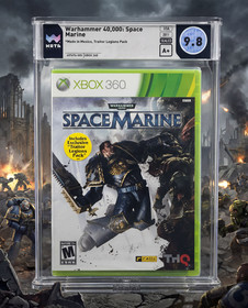 Warhammer 40,000: Space Marine &bull; WATA 9.8 A+ &bull; Xbox 360 &bull; Not VGA/CGC