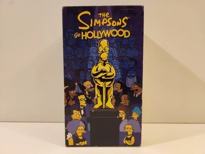 Vintage The Simpsons VHS Tapes Go Hollywood VHS Box Set 1999 - Image 1 of 4