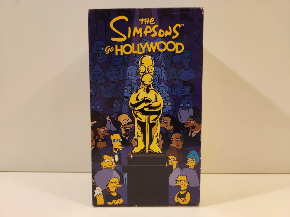 Vintage The Simpsons VHS Tapes Go Hollywood VHS Box Set 1999 - Image 1 of 4