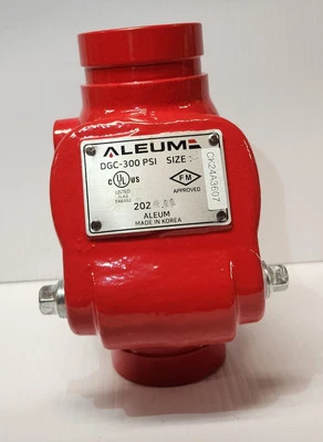 2" GROOVED CHECK VALVE-ALEUM 300PSI - Image 1 of 4