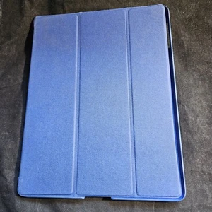 iPad 2 3 4 hard shell soft cover magnetic Ultra Slim Case/Stand- Blue- (13781) - Picture 1 of 3
