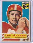 1956 Topps 38 Joe Arenas 49ERS