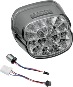 161273 HECKLEUCHTE WEB LED SMOKE LENS W TOP SCHNITT HARLEY DAVIDSON 883 XL 2006 - Bild 1 von 2