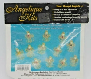 "Year 'Round Angels" Angelique Ornament Kit (Makes 12) by Mac Enterprises NEW! - Picture 1 of 3