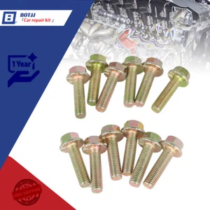 For Chevy GMC LS1 LS2 LS6 Replacement Exhaust Header Bolts Hardware Kit - Picture 1 of 9