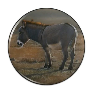 Burro Small Donkey Compact Pocket Purse Hand Cosmetic Makeup Mirror - Picture 1 of 8