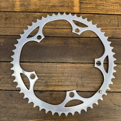 Plato vintage Suntour Superbe 53t 144 BCD 53 dientes aleación 80 carretera carrera Foto 1 de 4