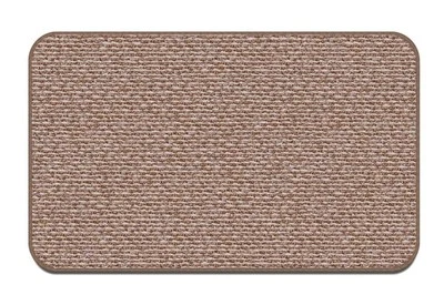 SKID-RESISTANT RUG living area carpet kitchen floor mat PRALINE BROWN - Image 1 of 4