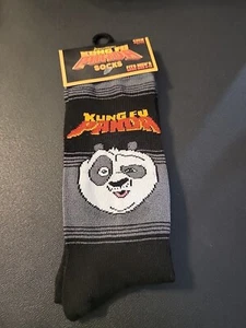 Dreamworks Kung Fu Panda Socks Mens Size 6-12 - Picture 1 of 2