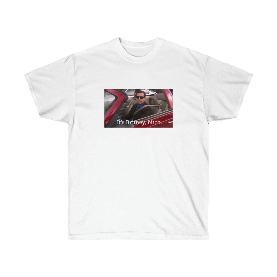 'Es Britney, perra.' Camiseta Michael Scott-The Office Unisex Ultra Algodón Foto 1 de 1