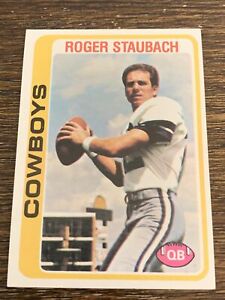 1978 TOPPS ROGER STAUBACH #290 DALLAS COWBOYS NM OR BETTER