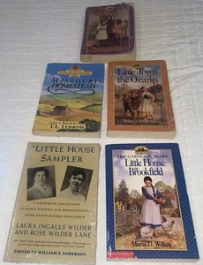 Little House on the Prairie Paperback Book Lot 5 Laura Ingalls wilder AR level 5 - Picture 1 of 16