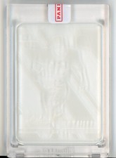 Jim Brown football card 2017 Panini Absolute Glass case hit Cleveland Browns