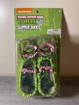 Teenage Mutant Ninja Turtles TMNT Costume Accessories Dress Up Slipper Shoes New - Image 1 of 2