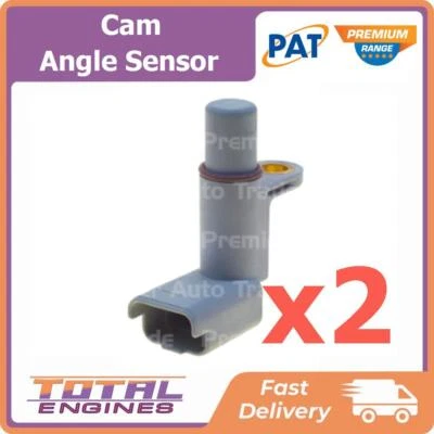 2x PAT Premium Cam Angle Sensor fits Peugeot 607 3.0L V6 XFX (ES9J4S) - image 1 of 2
