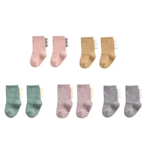 Non-slip Toddler Socks Baby Anti Slip Socks Boys Girls Grips Socks Warm Soft - Picture 1 of 22