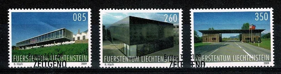 U7059 LIECHTENSTEIN 2009 Contemporary architecture used - Image 1 of 1
