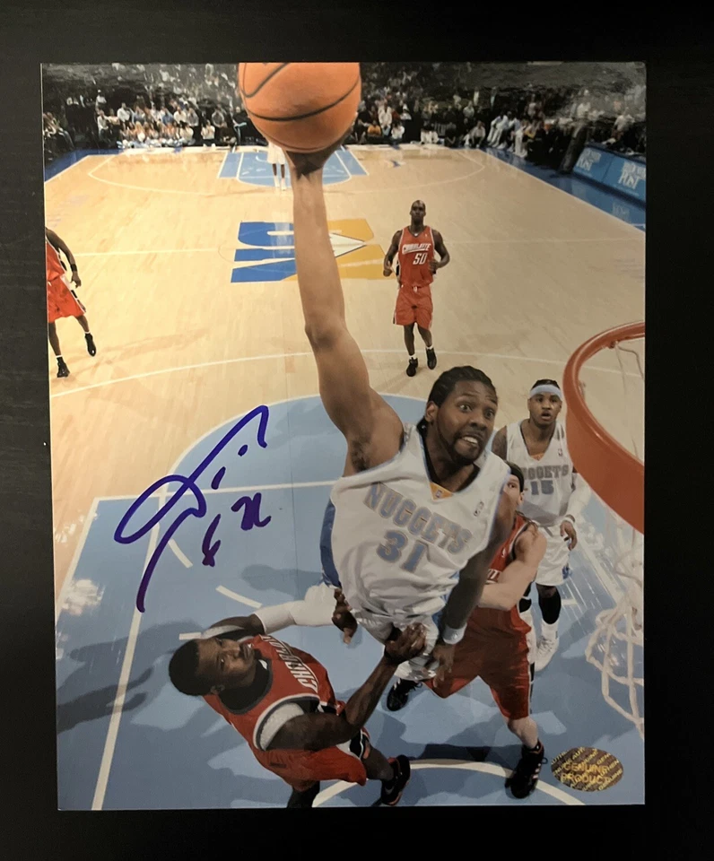 内·希拉里奥签名照片 8 x 10 NBA 丹维斯亲笔签名 — 第 1/1 张图片