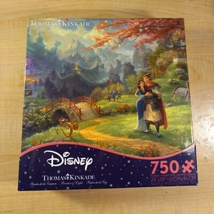 NEW! Disney Thomas Kincade 750 Piece Puzzle - Mulan Blossom of Love - 2019 - Picture 1 of 6