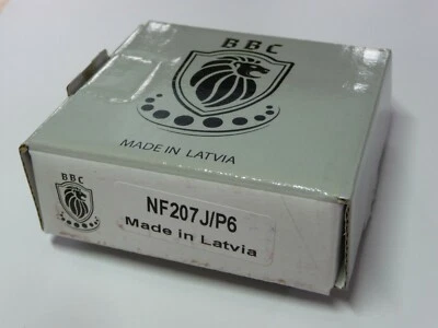 ** BBC-R - Zylinderrollenlager NF207-J-P6 ..... 35x72x17mm ..... ** NEU **