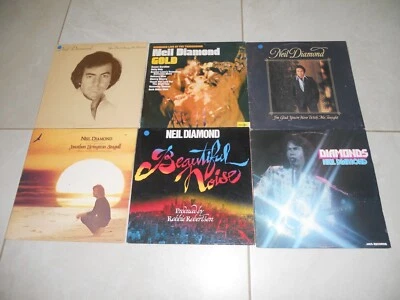 Bulk Various 6 X Neil Diamond LP Albums Rock Pop EX - Image 1 of 4
