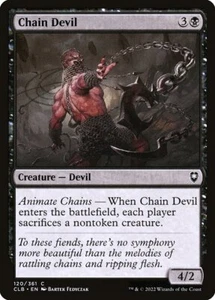 CHAIN DEVIL x4 mtg NM-M Commander Legends Baldurs Gate 4 Common - Picture 1 of 1