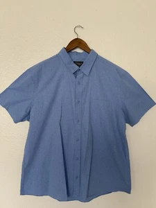 Wallin & Bros. Shirt Mens Size XXL Blue Button Up Casual - Picture 1 of 7