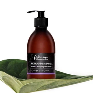 Highland Soap Company, hecho en Escocia, Highland Lavender, loción para manos y cuerpo, 300 ml - Imagen 1 de 2