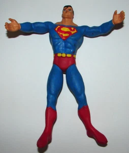 FIGURA FLEXI ALAMBRE/GOMA "SUPERMAN" COMIC SPAIN 1992 DE APROX.17CM - Imagen 1 de 3