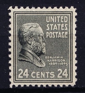 US 1938  Benjamin Harrison  (828) -  Centering! Mint Never Hinged - Picture 1 of 1